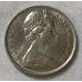 AUSTRALIA 1968 . TEN 10 CENTS COIN . LYREBIRD